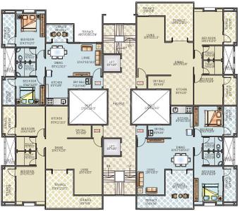 Project Image of 993.0 - 1300.0 Sq.ft 2 BHK Apartment for buy in Sancheti Eves Garden