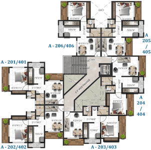 Project Image of 469.0 - 831.0 Sq.ft 1 RK Apartment for buy in SP Residency