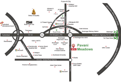 Project Image of 1466.91 - 4031.95 Sq.ft Residential Plot Plot for buy in Pavani Meadows