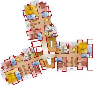 Project Image of 0.0 - 1855.0 Sq.ft 3 BHK Apartment for buy in Parsvnath Privilege Phase 1