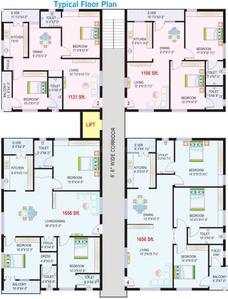 Project Image of 1106.0 - 1656.0 Sq.ft 2 BHK Apartment for buy in Ashok Sri Sai Pujitha Elite