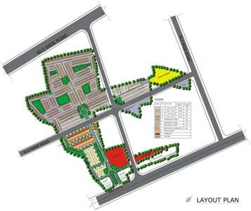 Project Image of 700.0 - 1450.0 Sq.ft 2 BHK Apartment for buy in Omaxe Green Meadow Floors
