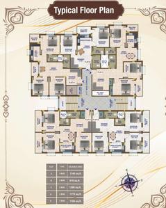 Project Image of 810.0 - 1290.0 Sq.ft 2 BHK Apartment for buy in Swarnomoyee Apartment Phase 2