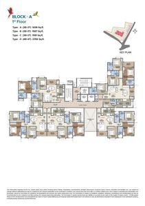 Project Image of 992.0 - 1548.0 Sq.ft 3 BHK Apartment for buy in Brigade Nanda Heights