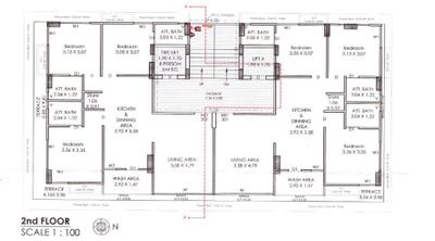 Project Image of 0.0 - 850.89 Sq.ft 3 BHK Apartment for buy in Raviratna Heights