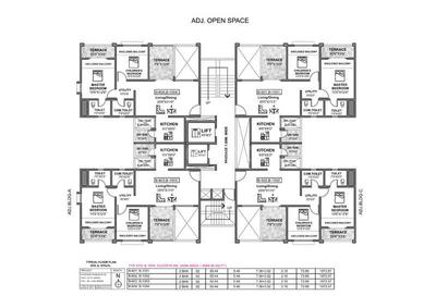 Project Image of 743.25 - 784.47 Sq.ft 2 BHK Apartment for buy in Sai Luxuria