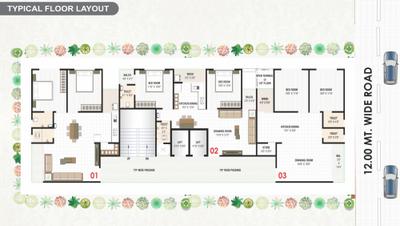 Project Image of 586.42 - 623.02 Sq.ft 2 BHK Apartment for buy in Shree Keshav 21