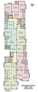 Project Image of 953.0 - 1357.0 Sq.ft 2 BHK Apartment for buy in Anjaneya Sunflower Tower