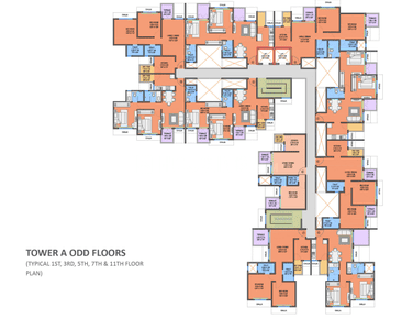 Project Image of 400.42 - 636.0 Sq.ft 1 BHK Apartment for buy in Lushlife Impero Building A And B
