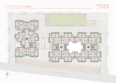 Project Image of 1359.0 - 1845.0 Sq.ft 2 BHK Apartment for buy in Imperia Vista