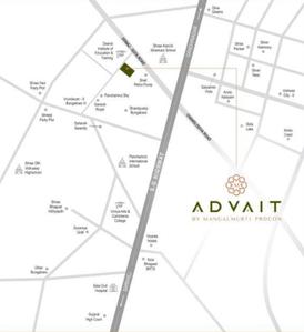 Project Image of 1737.59 - 1742.31 Sq.ft 3 BHK Apartment for buy in Mangalmurti Advait