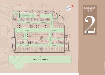 Project Image of 560.69 - 580.71 Sq.ft 2 BHK Apartment for buy in Nilkanth Hill