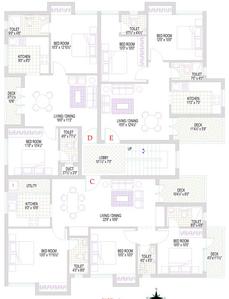 Project Image of 786.0 - 1400.0 Sq.ft 2 BHK Apartment for buy in Lakshmi Annai Sathya Nagar