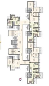 Project Image of 747.0 - 1240.0 Sq.ft 2 BHK Apartment for buy in Siddharth Geetanjali Solitaire