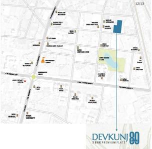 Project Image of 0.0 - 2430.0 Sq.ft 3 BHK Apartment for buy in Devkunj 80