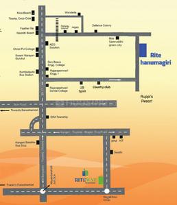Riteway Hanumagiri Phase 2 Images for Location Plan of Riteway Hanumagiri 1