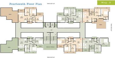 Project Image of 695.0 - 1760.0 Sq.ft 1 BHK Apartment for buy in Shelter Riverside