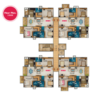 Project Image of 765.0 - 1590.0 Sq.ft 1 BHK Apartment for buy in The Commune