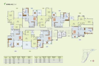 Project Image of 0.0 - 630.0 Sq.ft 2 BHK Apartment for buy in Nirman Brookefield Willows