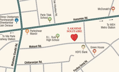 Project Image of 408.81 - 804.28 Sq.ft 1 BHK Apartment for buy in Laxmi Solitaire