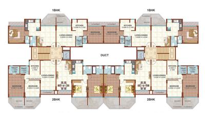 Project Image of 725.0 - 2100.0 Sq.ft 1 BHK Apartment for buy in Rajkamal Bayside