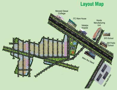 Project Image of 1200.0 - 2400.0 Sq.ft Residential Plot Plot for buy in Abhyudaya Palm Meadows