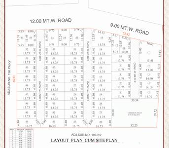 Samjuben Shivam Amrut 12 Layout Plan 1