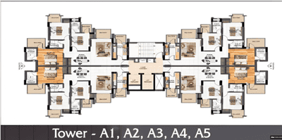 Project Image of 1200.0 - 1500.0 Sq.ft 2 BHK Apartment for buy in ORS Royal Residency