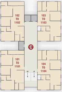 Project Image of 911.27 - 1531.6 Sq.ft 3 BHK Apartment for buy in Hi Tech Siddhashila