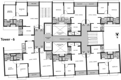 Project Image of 633.35 - 739.59 Sq.ft 2 BHK Apartment for buy in Tata Rio De Goa