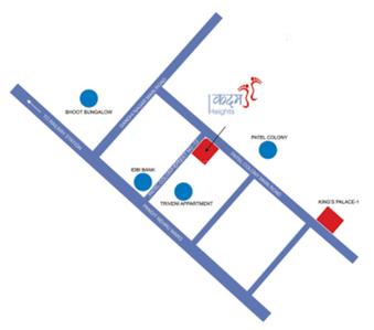 Pitroda Kadam Heights Images for locationPlan 1