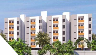 Sanjanas Courtyard Club House Elevation 1