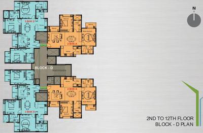 Project Image of 1260.0 - 2385.0 Sq.ft 2 BHK Apartment for buy in DNR Arista Phase 1