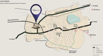 Project Image of 650 Sq.ft 1 BHK Studio for sale in Sector 84 for Rs. 10800000
