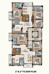 Project Image of 685.0 - 1300.0 Sq.ft 2 BHK Apartment for buy in MP Klas