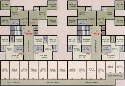 Project Image of 251.34 - 347.14 Sq.ft 1 BHK Apartment for buy in Devraj Shikhar
