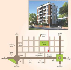 Project Image of 0.0 - 1650.0 Sq.ft 3 BHK Apartment for buy in Madhav Anand Jyot