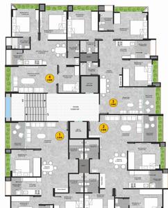 Project Image of 673.07 - 912.99 Sq.ft 3 BHK Apartment for buy in Shree Aarav