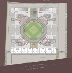 Project Image of 740.56 - 924.3 Sq.ft 2 BHK Apartment for buy in Panam Aarohi Heights