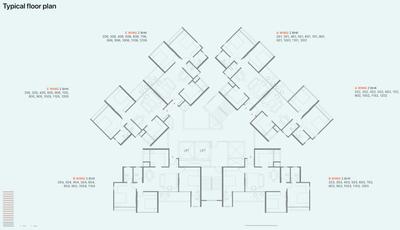 Project Image of 1076.0 - 1346.0 Sq.ft 2 BHK Apartment for buy in Skyi Park Phase I