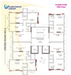 Project Image of 369.0 - 667.0 Sq.ft 1 BHK Apartment for buy in Chaitanya Kohinoor