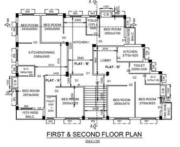 Project Image of 303.0 - 604.0 Sq.ft 1 BHK Apartment for buy in Roy Lakshmi Apartment