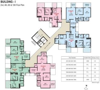 Project Image of 533.57 - 2064.0 Sq.ft 2 BHK Apartment for buy in Pristine Prolife