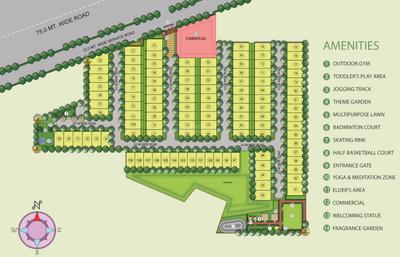 Project Image of 1062.0 - 1602.0 Sq.ft Residential Plot Plot for buy in JMS The Pride