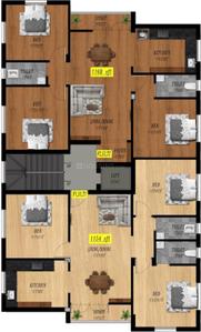 Project Image of 1154.0 - 1168.0 Sq.ft 3 BHK Apartment for buy in Sai Gajapriya Grand