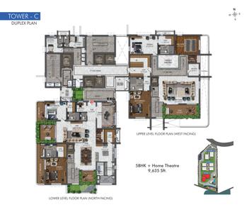 Project Image of 5185.0 - 9765.0 Sq.ft 4 BHK Apartment for buy in The Marquise
