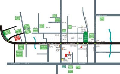 Project Image of 885.0 - 1700.0 Sq.ft 2 BHK Apartment for buy in Amrapali Courtyard