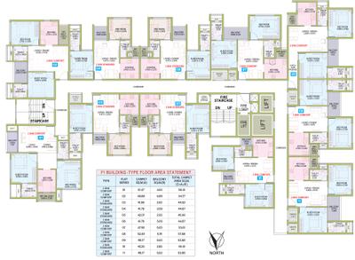 Project Image of 740 Sq.ft 2 BHK Apartment / Flat for sale in Wadgaon Sheri for Rs. 9800000