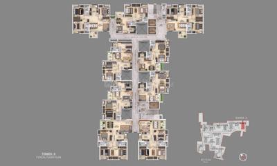 Project Image of 921.0 - 2596.0 Sq.ft 2 BHK Apartment for buy in Srijan Optima Phase 1