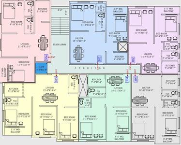 Project Image of 793.0 - 1030.0 Sq.ft 2 BHK Apartment for buy in Jai Hanuman Plaza